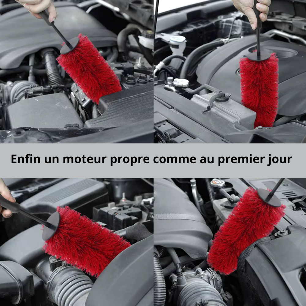 Brosses jantes 360° microfibre