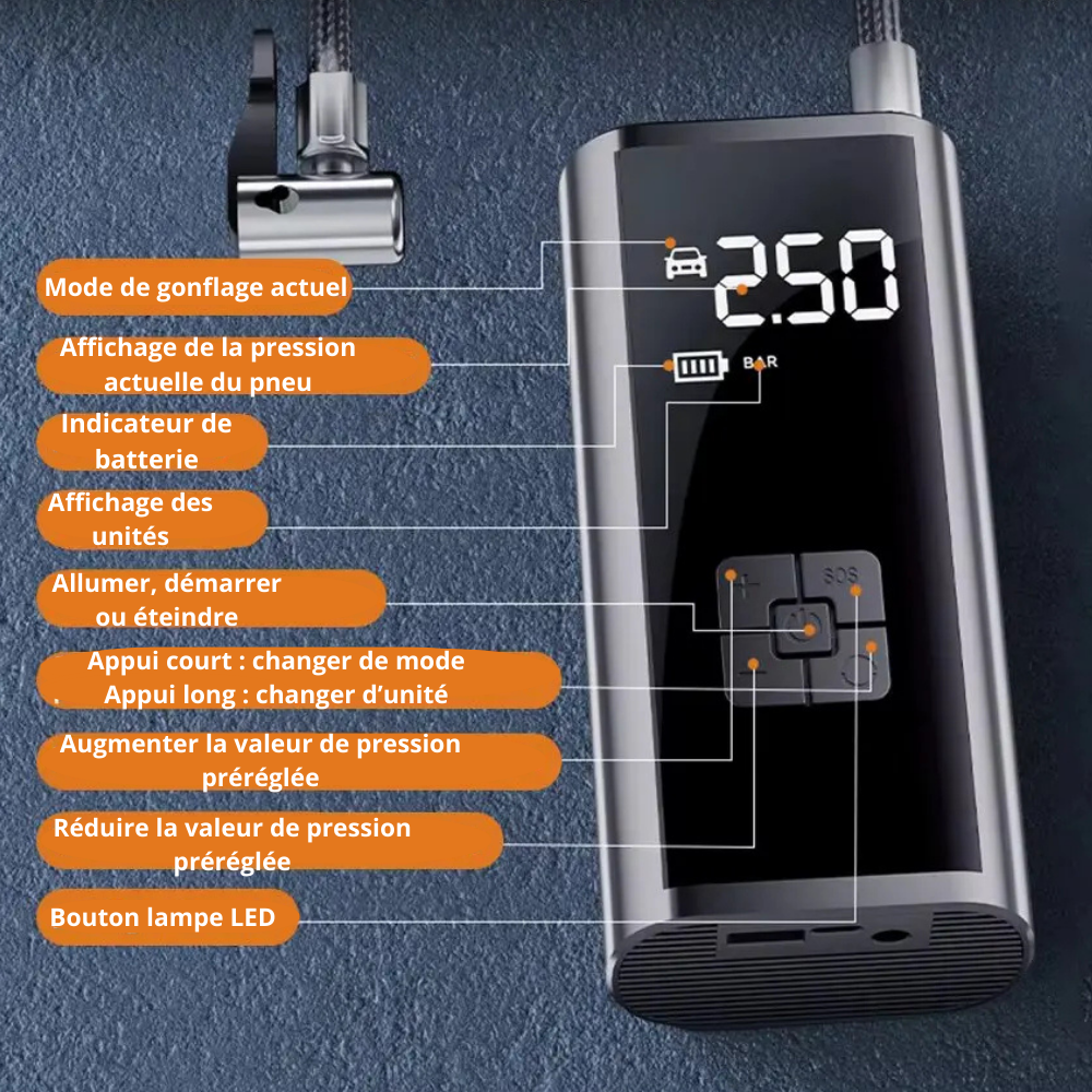 Mini compresseur d'Air Portable